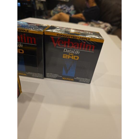 New Qty. 29 Vintage Verbatim 3.5” MF2HD Double Sided High Density Floppy Disks - Picture 10 of 10
